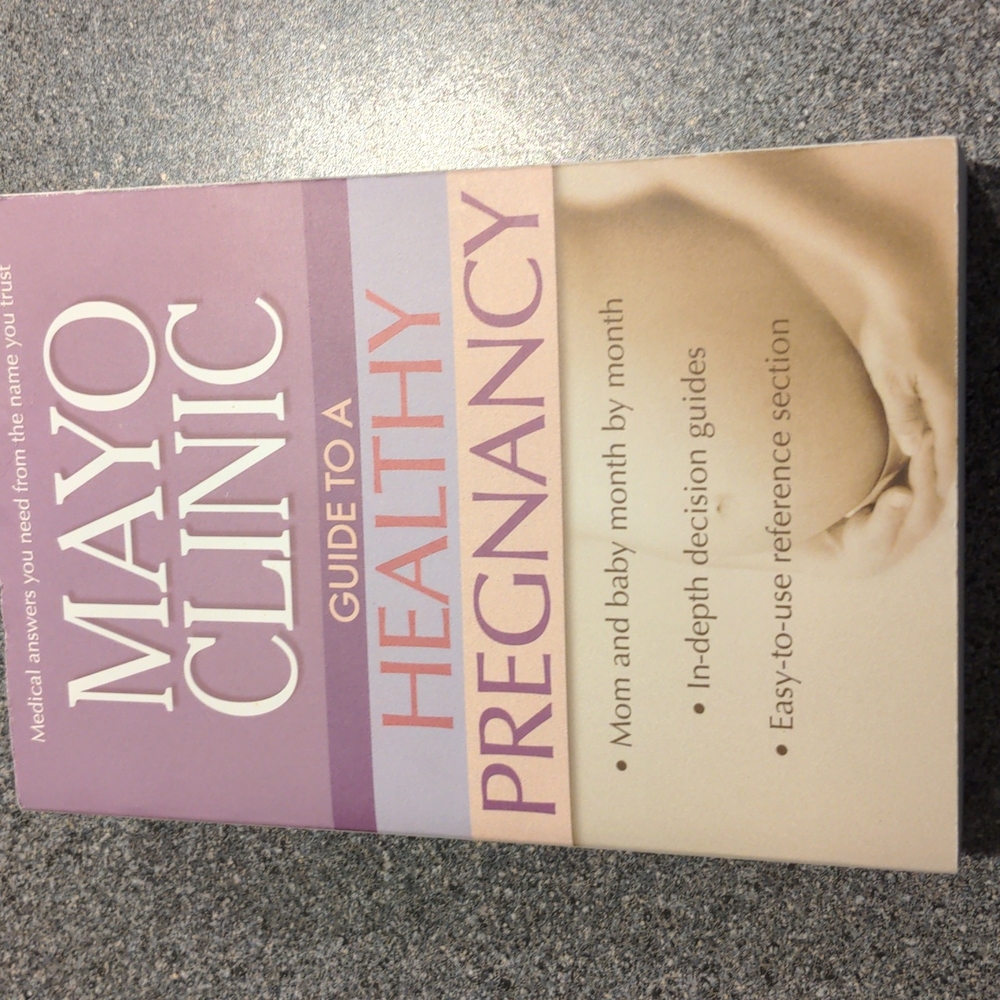 Mayo Clinic Guide To A Healthy Pregnancy. Book